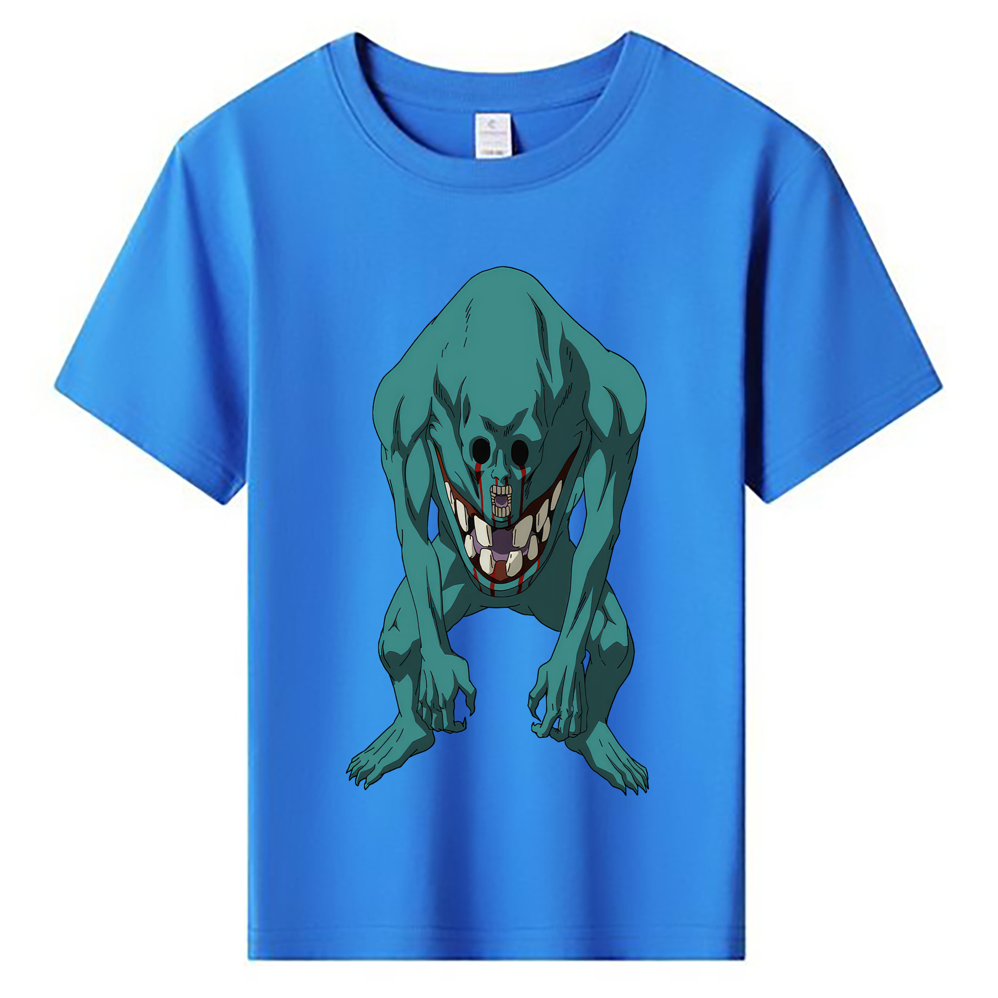 （画像用） 呪術廻戦 Jujutsu Kaisen 綿100％キッズTシャツ（フロントプリント）